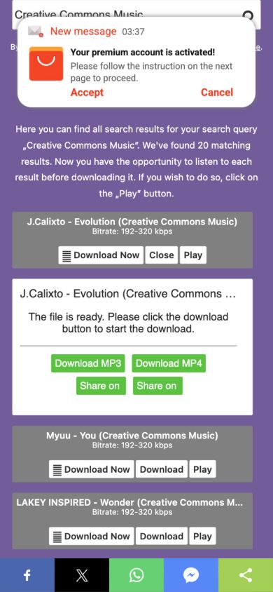 Save the completed file - Mp3Juice