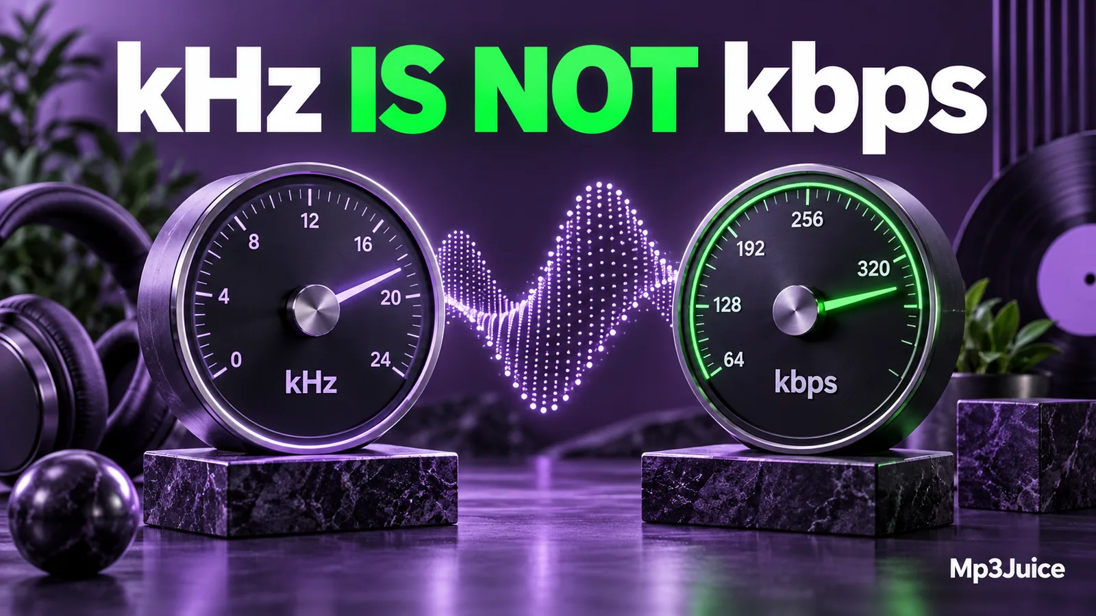Sample Rate and Bitrate Are Different Settings